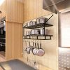KES 30-Inch Kitchen Pot Rack - Mounted Hanging Rack - Image 2