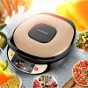 Liven Electric Crepe Maker & Electric Skillet,Double Electric Baking Pan - Image 2