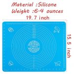 LIMNUO Silicone Pastry Mat for Pastry Rolling with Measurements - Image 3