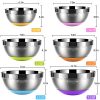 Stainless Steel Mixing Bowls Set of 6, Non Slip - Image 5
