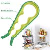 Jar Opener Bottle Opener Set, Bagvhandbagro All-in-one Jar Opener - Image 7