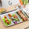 Baking Sheet, E-far Cookie Sheet Baking Tray Pan, Stainless Steel - Image 7