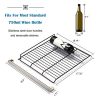 36 Bottle Wine Cooler - Stylish Black Glass Door, Compact Design for Home, Bar, or Office ?? - Image 2