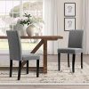Furmax Dining Chairs, Urban Style, Fabric Parson Chairs - Image 4