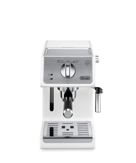 De'Longhi ECP3220W 15 Bar Espresso Machine with with Advanced Cappuccino System White