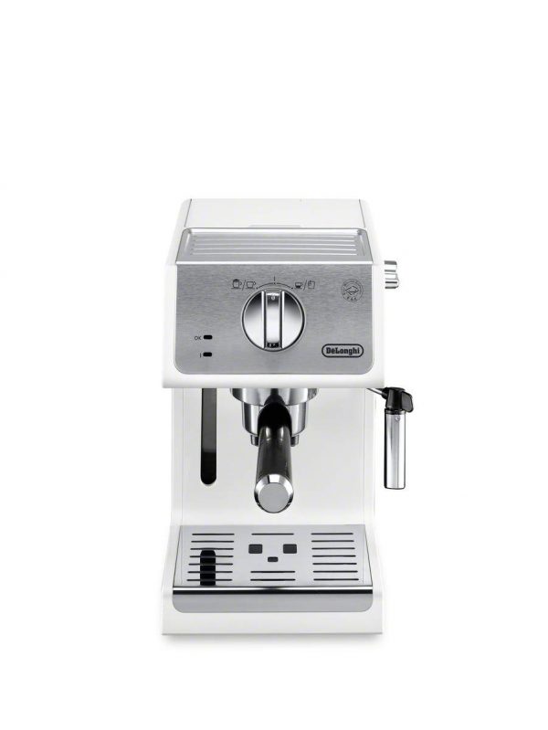 De'Longhi ECP3220W 15 Bar Espresso Machine with with Advanced Cappuccino System White