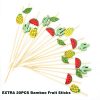 Vegetable Cutter Shapes Set, Including 18 pcs Mini Fruit Cookie Stamps Mold - Image 3