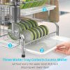 2-Tier Dish Rack with Utensil Holder - Image 5
