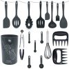 Kitchen Utensil Set With Holder - Silicone Kitchen Utensils - Cooking Utensils - Utensil Set - Silicone Cooking Utensils - Cooking Utensils Set - Silicone Kitchen Utensils - Spatula Set -18pcs