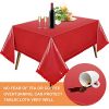 Boao 51 x 71 Inch, Plastic Tablecloth Table Cover - Image 3