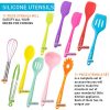 Silicone Cooking Utensils Kitchen Utensil Set-12 Pieces - Image 6