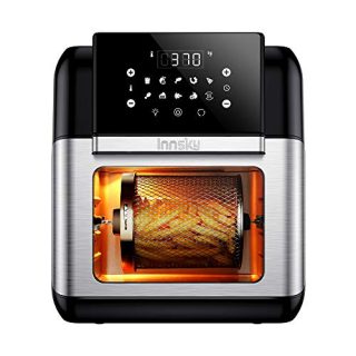 Innsky Air Fryer, 10.6-Quarts Air Oven, Rotisserie Oven