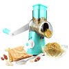 Round Mandoline Drum Slicer Rotary Cheese Grater - Image 4