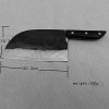 Manual forging Kitchen Knife Chef's, Meat Cleaver Butcher Knife - Image 6