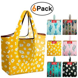 Square Pouch Grocery Bags Cloth Reusable Bags