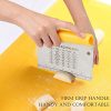 FIRSTENJOY 2-IN-1 Stainless Steel, Dough Scraper and Plastic Bowl Scaper Set - Image 9