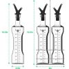 Vremi 17 oz Olive Oil and Vinegar Dispenser Set - Image 7