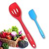 Kitchen Utensil Set - 11 Cooking Utensils - Colorful Silicone Kitchen Utensils - Image 10