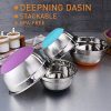 Stainless Steel Mixing Bowls Set of 6, Non Slip - Image 7