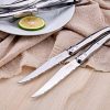 Slice with Precision – FANTECK 18/10 Stainless Steel Steak Knives Set of 6 - Image 4