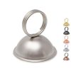 Gray Bunny Place Card Holder, 12 Pack, Satin Nickel, Table Card Holder Tabletop Menu Holder Silver Harp-Clip Table Number Recipe Holder Reserved Card Holder, for Restaurants, Wedding Banquets