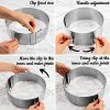 Adjustable Mousse Mold Cake Ring - 6 to 12 Inch - Image 3