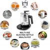 ICOOKPOT Multi-Use Electric Kettle Borosilicate Glass Tea Maker - Image 6