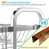 2-Tier Dish Rack with Utensil Holder - Image 2