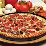 2Pcs 11" Pizza Pan Nonstick Coating Carbon Steel - Image 3