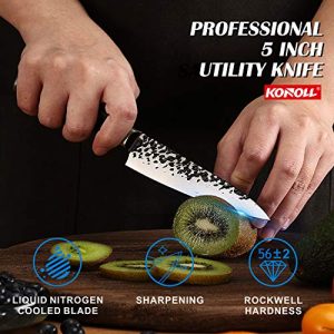 KONOLL Fruit knife 5-Inch, Paring knife Kitchen Utility Best Offer