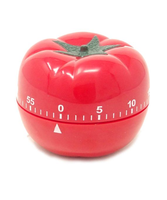 yueton Kitchen Craft Mechanical Wind Up 60 Minutes Timer 360 Degree Rotating Tomato Shape Kitchen Cooking Timer