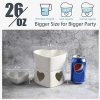 Zen Kitchen Fondue Pot Set, Glazed Ceramic Fondue Set - Image 4