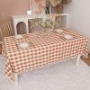 Midsummer Breeze Rustic Plaid Tassel Tablecloth-Country Style - Image 7