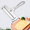 LOYY Stainless Steel Cheese Slicer, Adjustable Thickness Wire Cheese Cutter - Image 4