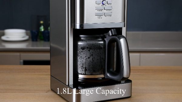 12 Cup Programmable Stainless Steel Drip Coffee Maker - Image 7