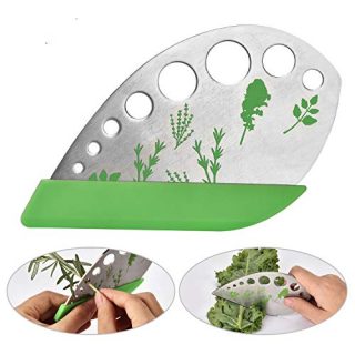 Leaf Herb Stripper, Stainless Steel Kitchen Herb Stripper Tool