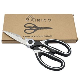 MAIRICO Ultra Sharp Premium Heavy Duty Kitchen Shears and Multi Purpose Scissors