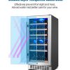 Chill in Style – Dual Zone Wine Cooler 30-Bottle Fridge with Touchscreen - Image 5