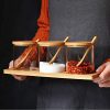 XSMNER Glass Condiment Container Seasoning jars - Image 4