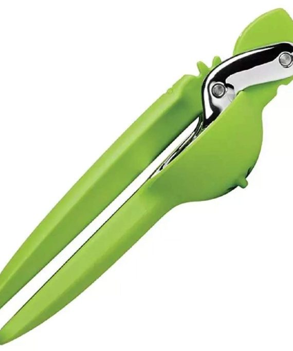 Manual Lemon Squeezer Orange Hand Juicer Dual Gear Mechanism Hand Juicer Citrus Squeezer Stainless Steel Fruit Juicer for your Beautiful Kitchen Green Colour