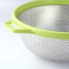Stainless Steel Colander With Handle and Legs - Image 7