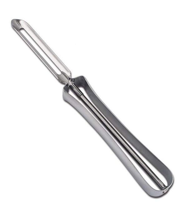 Aniso Kitchen vegetable peeler-Stainless steel rotary peeler for vegetable and carrot fruit，with ergonomic safety and control handle-Dishwasher Safety
