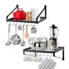 Love-KANKEI Pot Rack Wall Mounted Set of 2 - Image 6