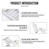 Multi Purpose Vegetable Slicer, Portable Stainless Steel Shredder Cutter - Image 2