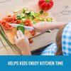 Zulay Kids Knife Set for Cooking and Cutting Fruits, Veggies, Sandwiches - Image 7