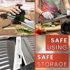 Adjustable Mandoline Slicer with Cut-Resistant Gloves and Blade Guard – Perfect for Vegetables, Fruits, and French Fries - Image 3