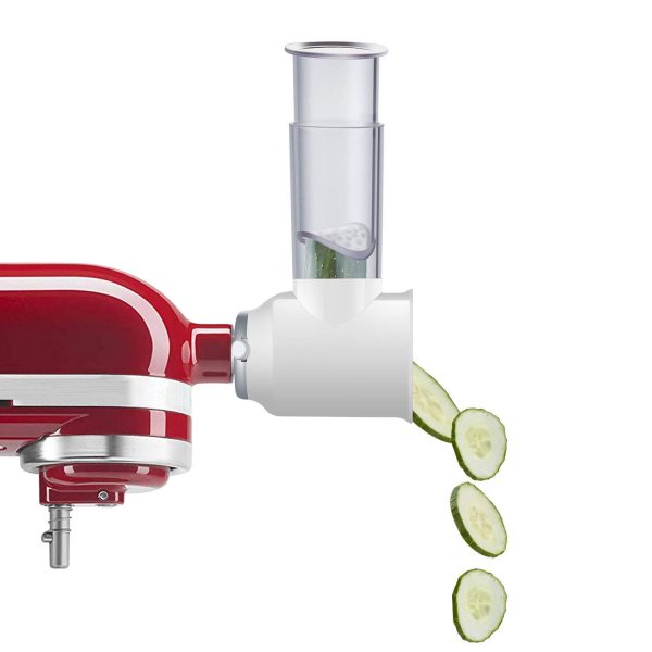 Gvode Slicer/Shredder Attachment for KitchenAid Stand Mixers as Vegetable Chopper Accessory-Salad Maker