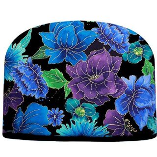 Blue Moon Crystal Blue & Purple Persuasion Tea Cosy Double Insulated Teapot Tea Cozy Keeps Tea Warm for Hours - Ships The Same Business Day, Order by 10 AM Pacific Time