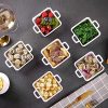 Square Double Handle Ramikins for Pudding - Image 7