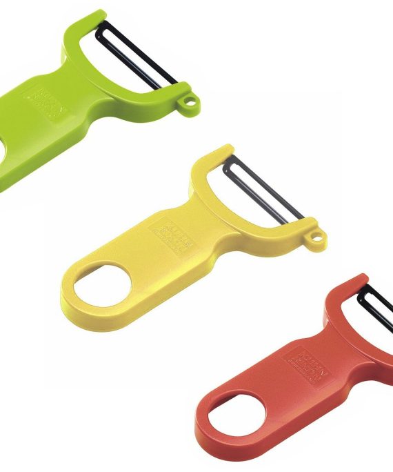 Kuhn Rikon Original Swiss Peeler 3-Pack Red/Green/Yellow